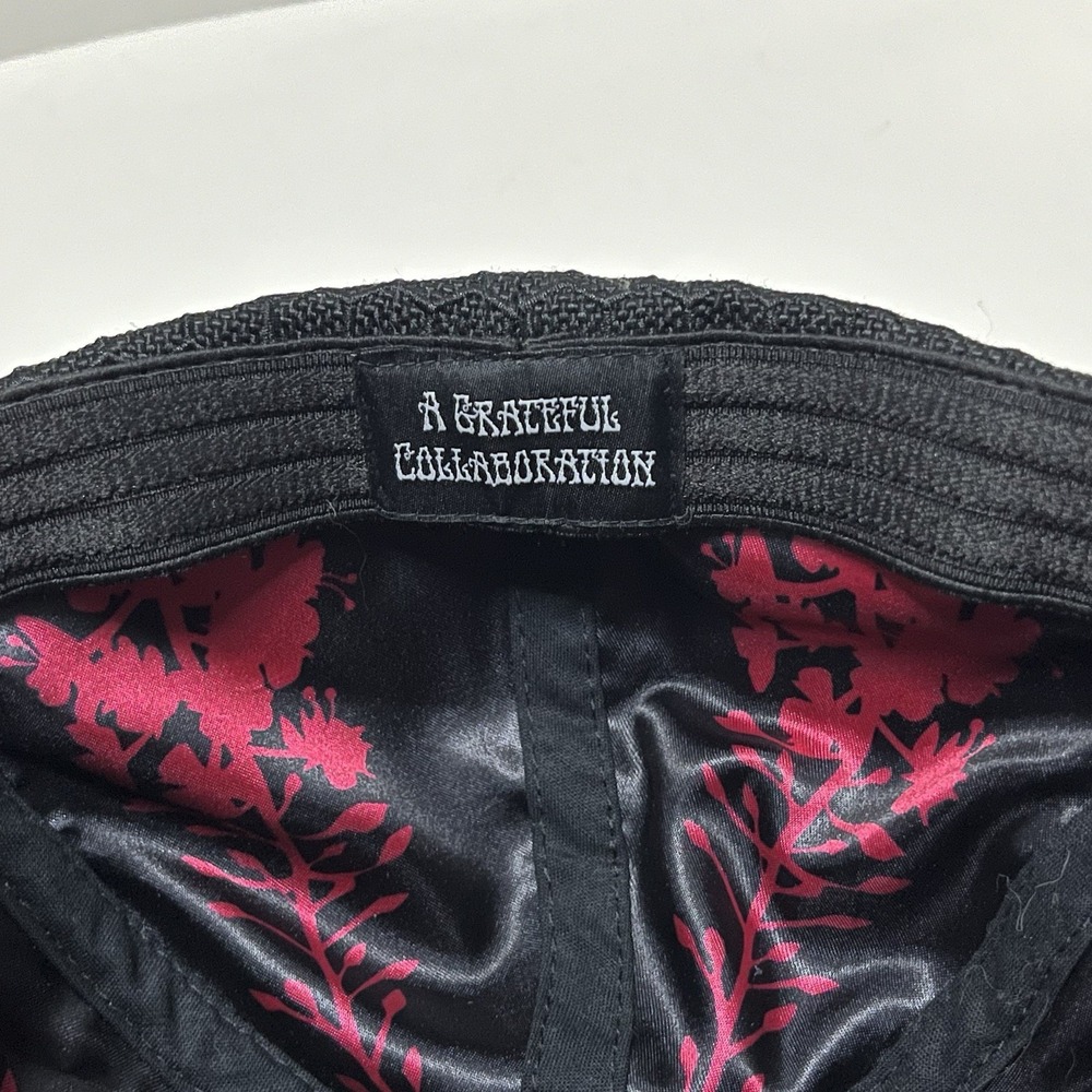 Fireweed Extracts Grateful Head Black Hat Collab Satin Lining - Picture 6 of 7